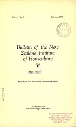 NZIH Bulletin 1927, Vol.1, No.3