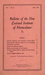 NZIH Bulletin 1928, Vol.1, No.5