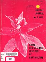 RNZIH Annual Journal 1977 No.5